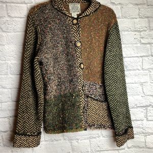 Anthropologie Vintage Curio Cardigan XL